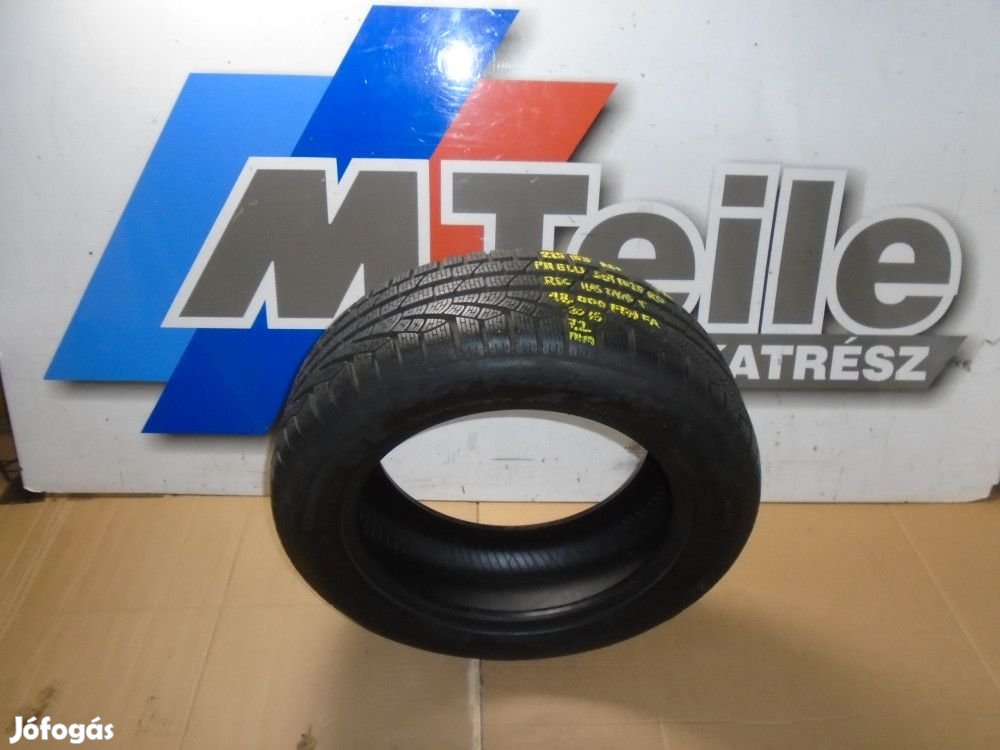 1 DB!  [GYÁRI HASZNÁLT] 225/55R17 - 97H - PIRELLI SOTTOZERO - TÉLI GU